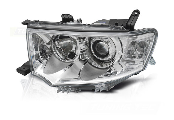 Koplamp links TYC voor MITSUBISHI PAJERO 2010-2015