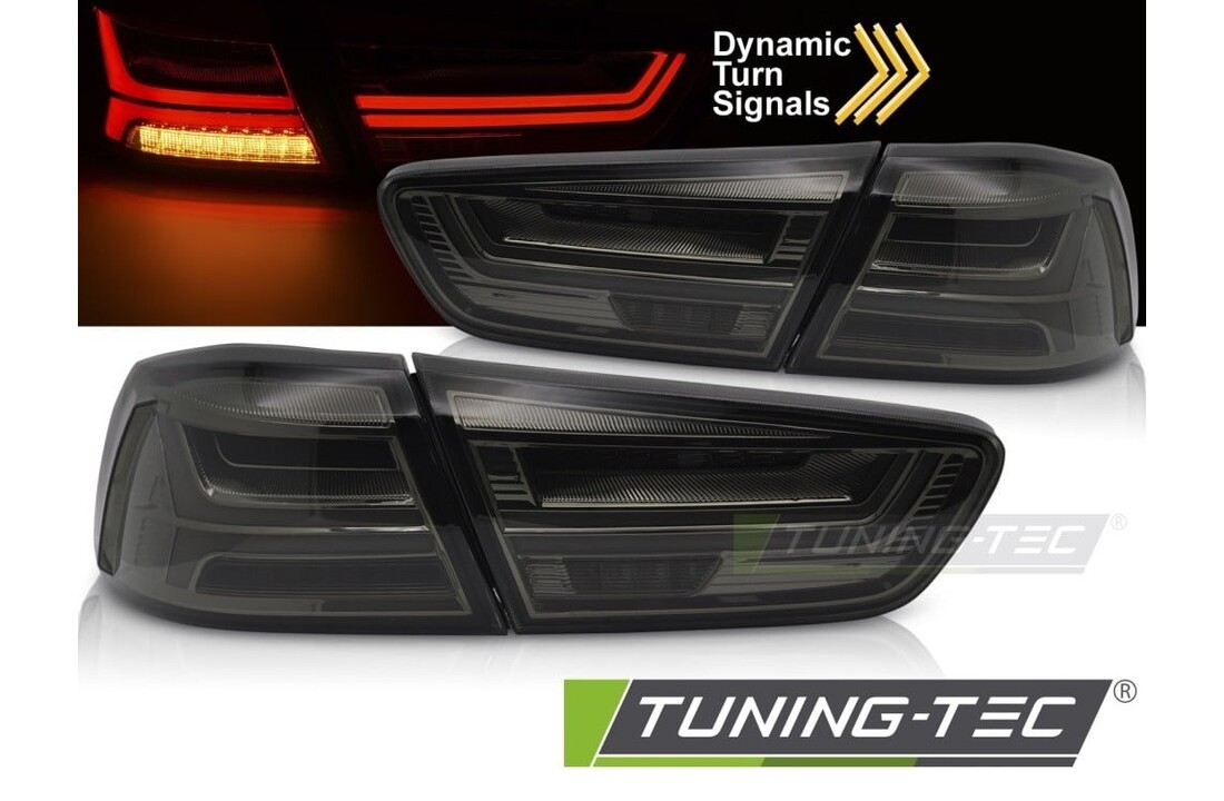 Achterlichten LED Smoke Dynamisch - Mitsubishi Lancer 8 / Evo X 07-16