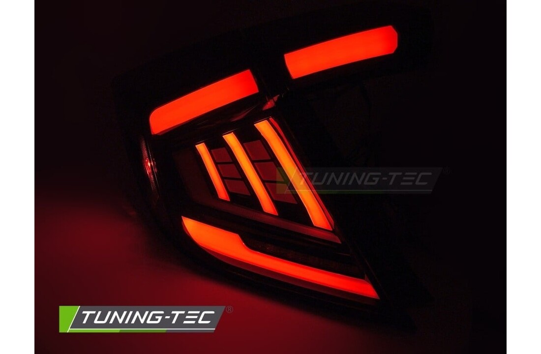 LED Achterlichten Smoke geschikt voor Honda Civic X 2016-2021 Hatchback