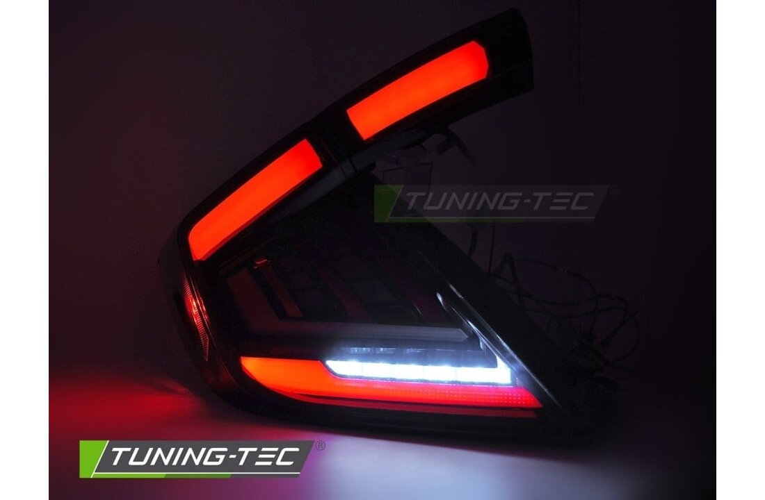 LED Achterlichten Smoke geschikt voor Honda Civic X 2016-2021 Hatchback
