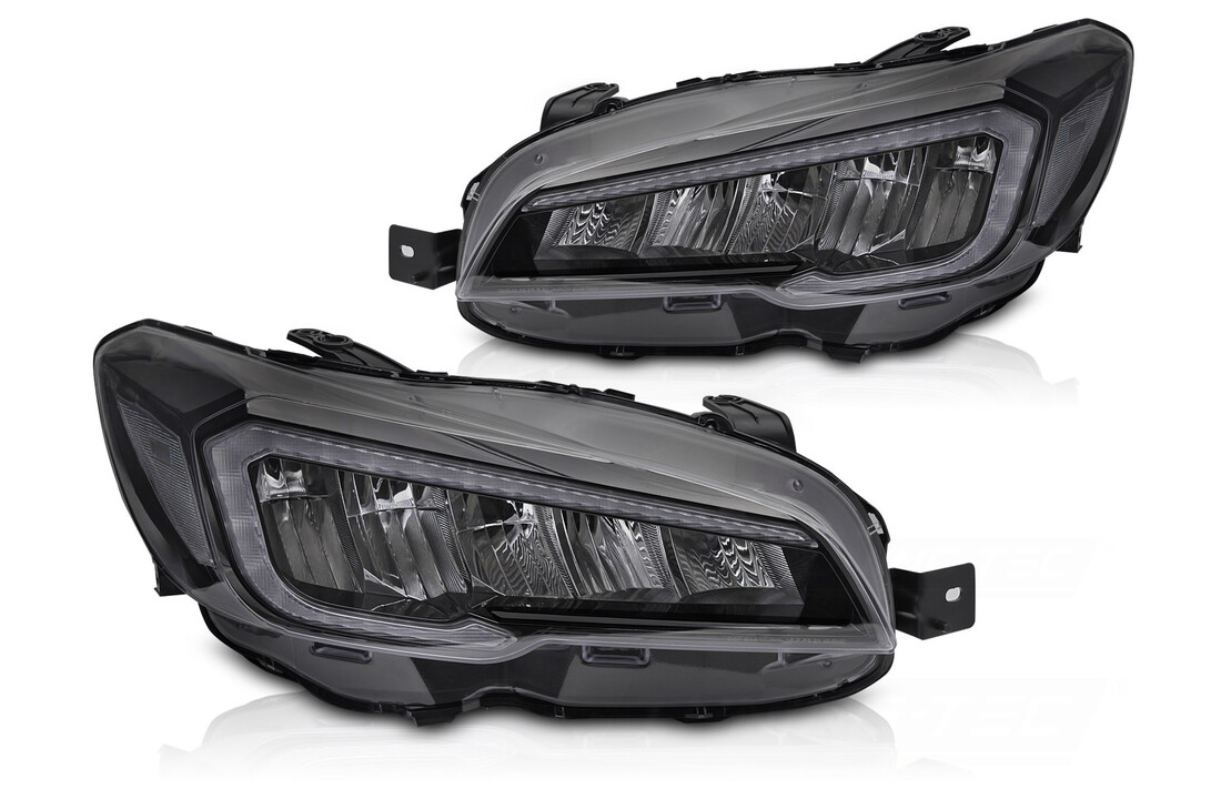 LED Koplampen Zwart voor Subaru WRX 2015-2022