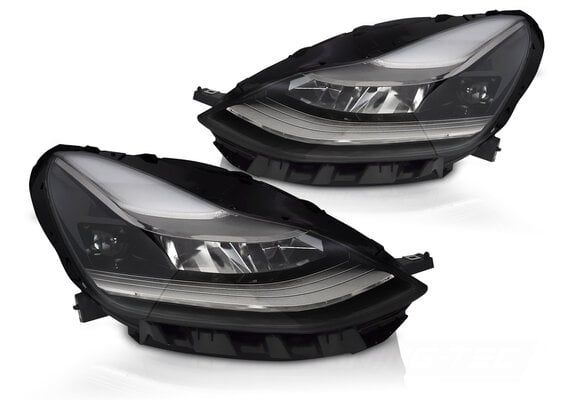 LED Koplampen voor Tesla Model 3 (2017-2023) - Dynamische Knipperlichten