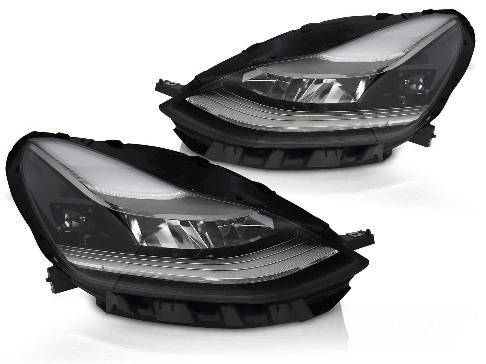 LED Koplampen voor Tesla Model 3 (2017-2023) - Dynamische Knipperlichten