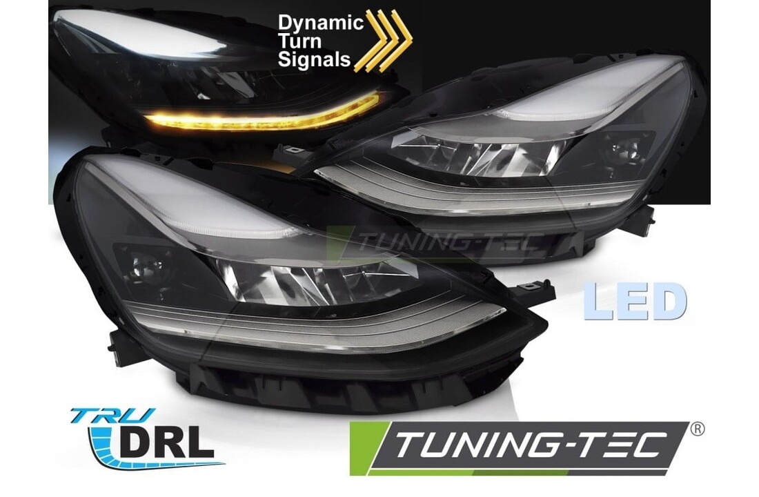 LED Koplampen voor Tesla Model 3 (2017-2023) - Dynamische Knipperlichten