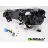 Koplampen Zwart Tube LED DRL geschikt voor Toyota GT86 12-21