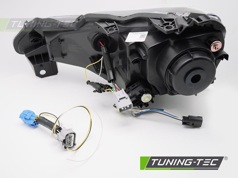 Koplampen Zwart Tube LED DRL geschikt voor Toyota GT86 12-21