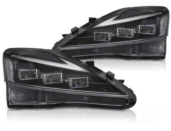 Full LED Koplampen Lexus IS 2006-2013 Zwart
