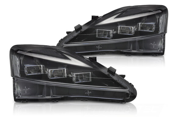 Full LED Koplampen Lexus IS 2006-2013 Zwart