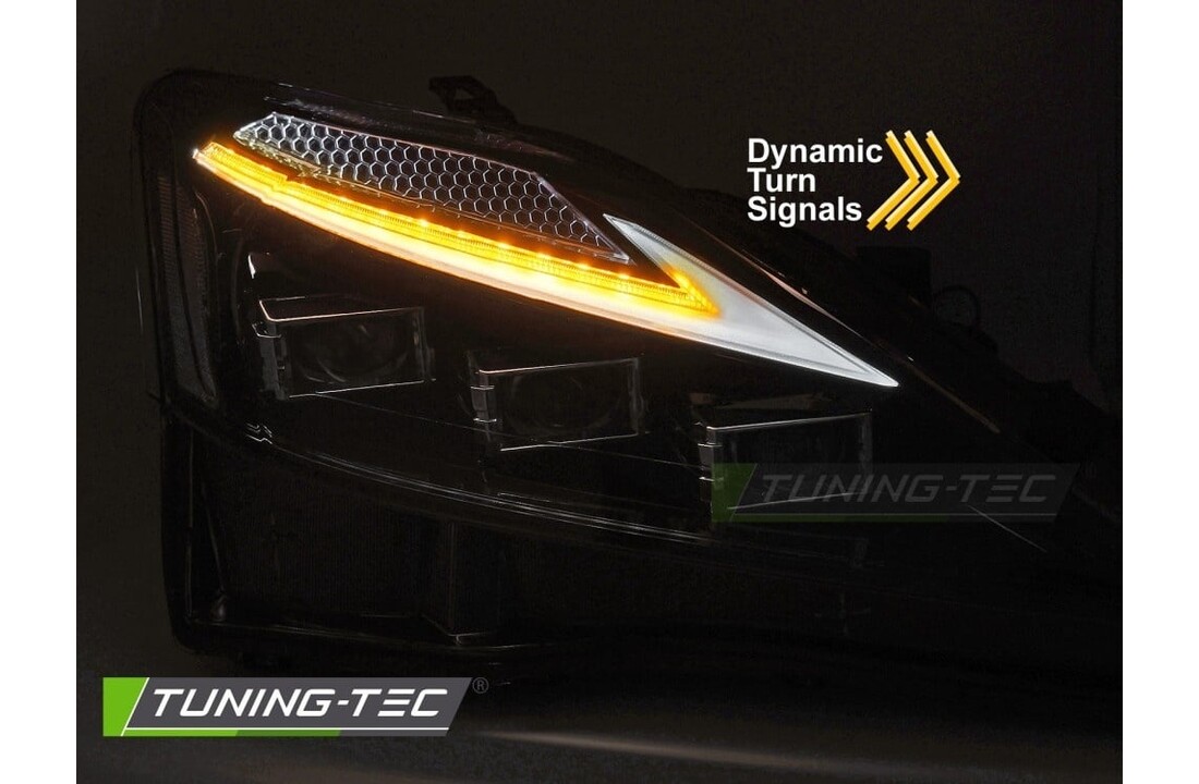 Full LED Koplampen Lexus IS 2006-2013 Zwart