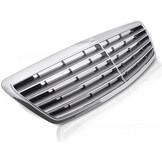 Grille Chroom-Carbon look geschikt voor Mercedes S-Klasse W220 02-05