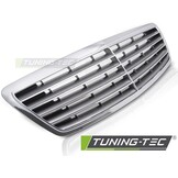 Grille Chroom-Carbon look geschikt voor Mercedes S-Klasse W220 02-05