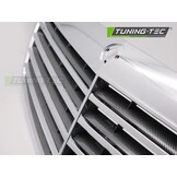 Grille Chroom-Carbon Look geschikt voor Mercedes S-Klasse W221 (2005-2009)