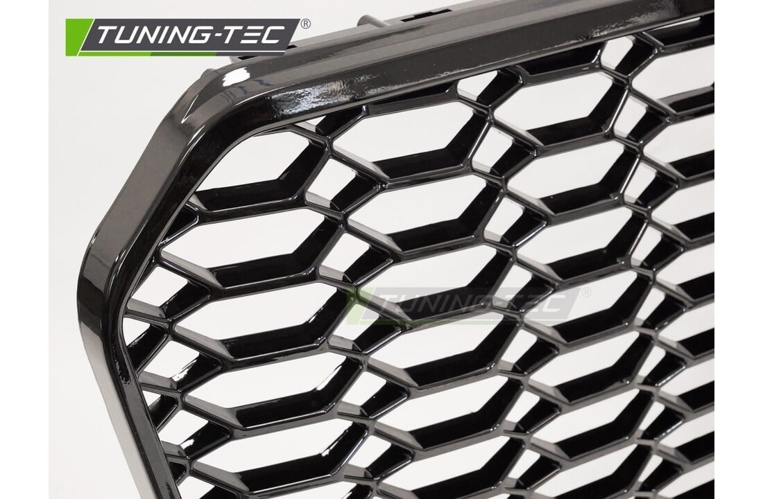 Grille Sport Hoogglans Zwart geschikt voor AUDI A6 C7 2011-2014