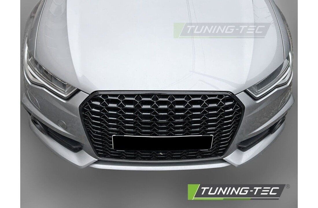 Grille Sport Glanzend Zwart geschikt voor Audi A6 C7 2014-2018