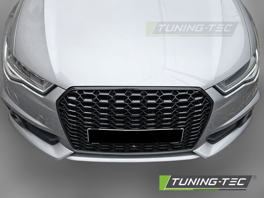 Grille Sport Glanzend Zwart geschikt voor Audi A6 C7 2014-2018