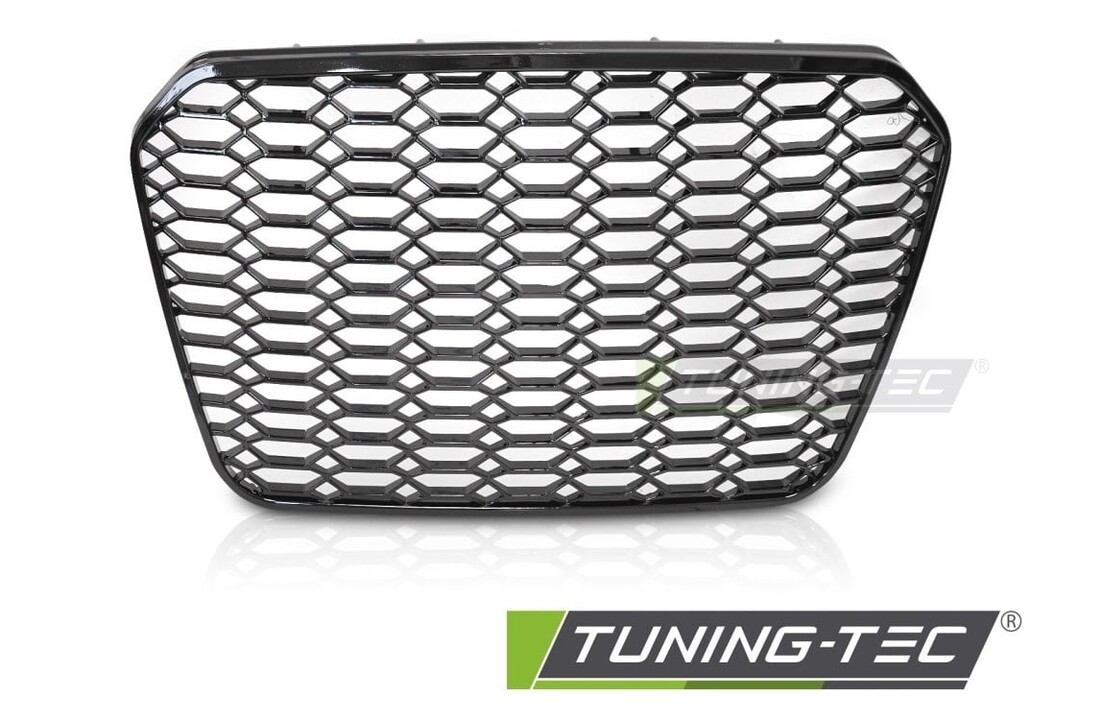Grille Sport Glanzend Zwart geschikt voor Audi A6 C7 2014-2018