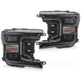 LED Koplampen Zwart DRL Dynamisch geschikt voor Ford F150 MK13 (2017-2020)