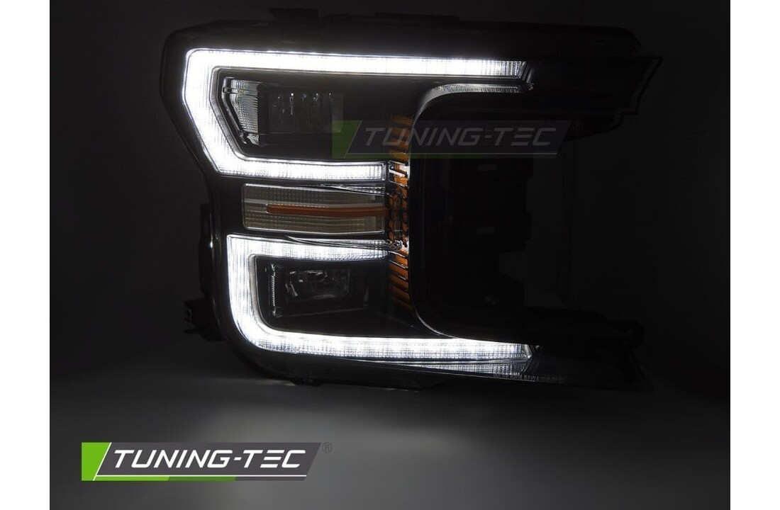 LED Koplampen Zwart DRL Dynamisch geschikt voor Ford F150 MK13 (2017-2020)