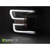 LED Koplampen Zwart DRL Dynamisch geschikt voor Ford F150 MK13 (2017-2020)