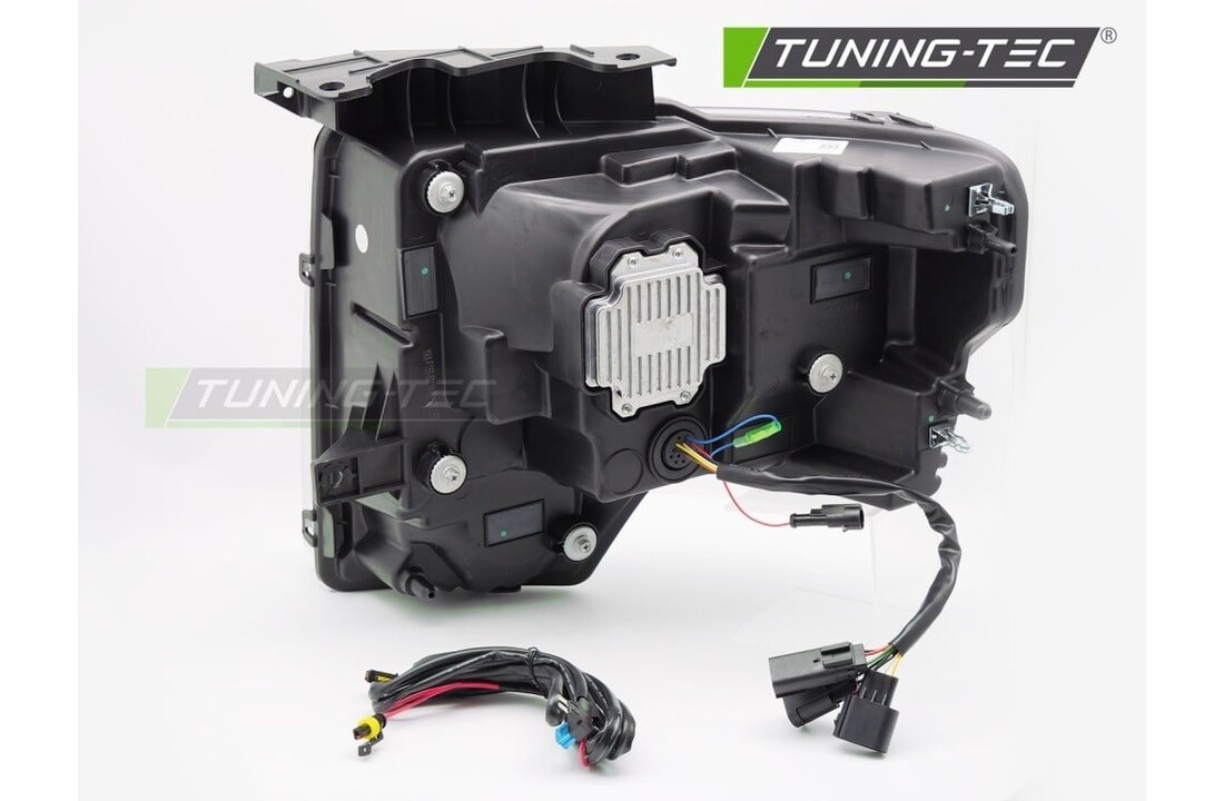 Koplampen geschikt voor Ford F150 MK12 08-14 Full LED Zwart DRL Sequentiële