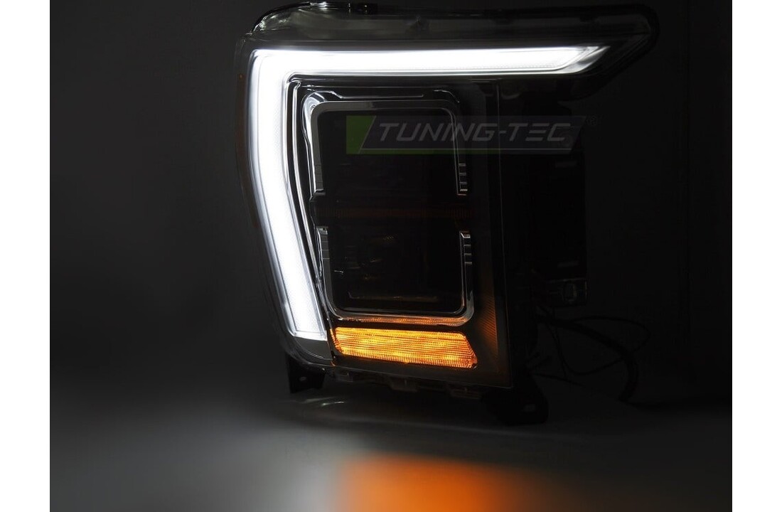 LED Koplampen Zwart DRL geschikt voor FORD F150 MK14 2020-2023