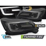 Xenon Koplampen Tube Light DRL Zwart voor SUBARU FORESTER IV 13-18