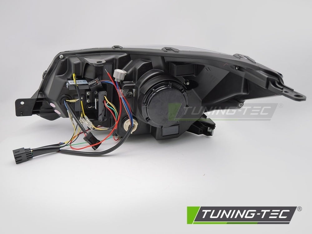 Xenon Koplampen Tube Light DRL Zwart voor SUBARU FORESTER IV 13-18