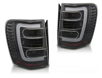 Achterlichten LED Zwart Helder voor Chrysler Jeep Grand Cherokee 99-05