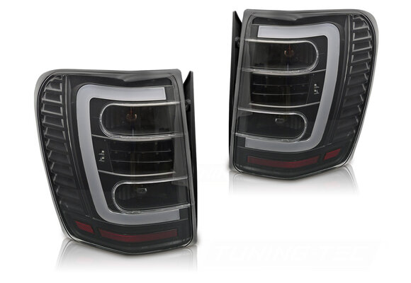 Achterlichten LED Zwart Helder voor Chrysler Jeep Grand Cherokee 99-05