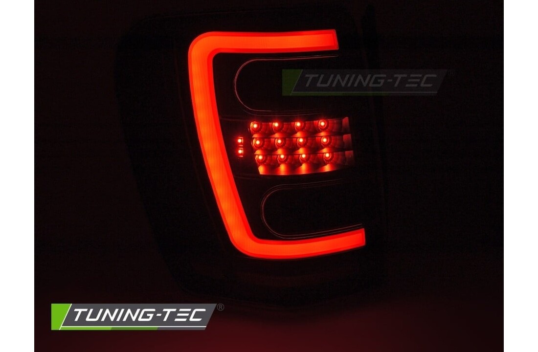 Achterlichten LED Zwart Helder voor Chrysler Jeep Grand Cherokee 99-05