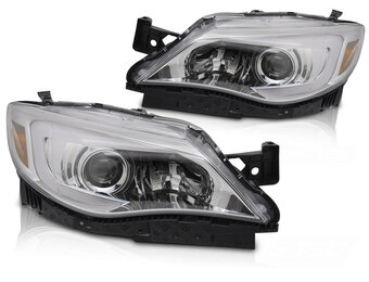 Koplampen Chroom LED Tube Light voor Subaru WRX 2008-2014