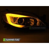 Koplampen Chroom LED Tube Light voor Subaru WRX 2008-2014