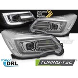 Koplampen Tube Light DRL Chroom Subaru Forester IV 2013-2018