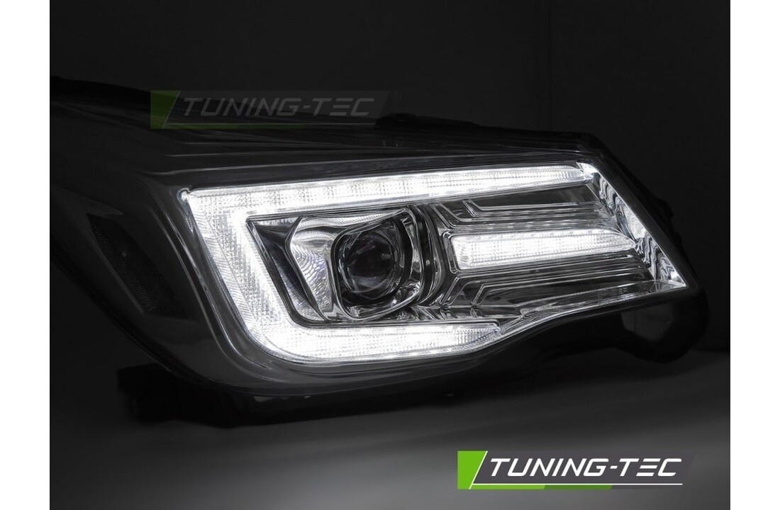 Koplampen Tube Light DRL Chroom Subaru Forester IV 2013-2018