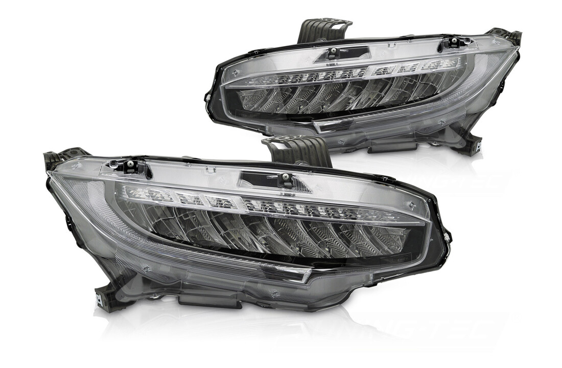 Koplampen Volledig LED geschikt voor Honda Civic X 2016-2021