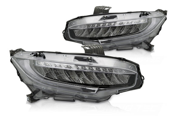 Koplampen Volledig LED geschikt voor Honda Civic X 2016-2021