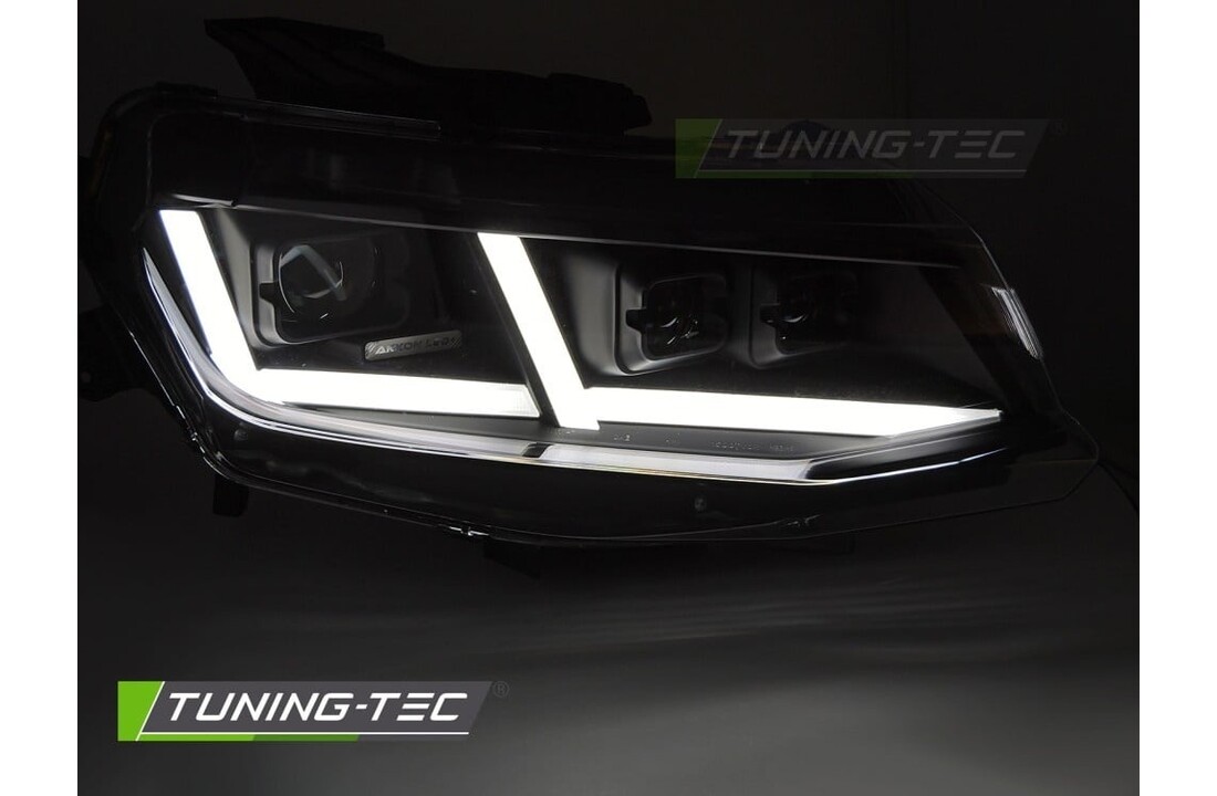 Koplampen Chevrolet Camaro 16-18 Full LED Zwart