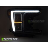 Full LED Koplampen Zwart geschikt voor FORD F150 MK13 2017-2020