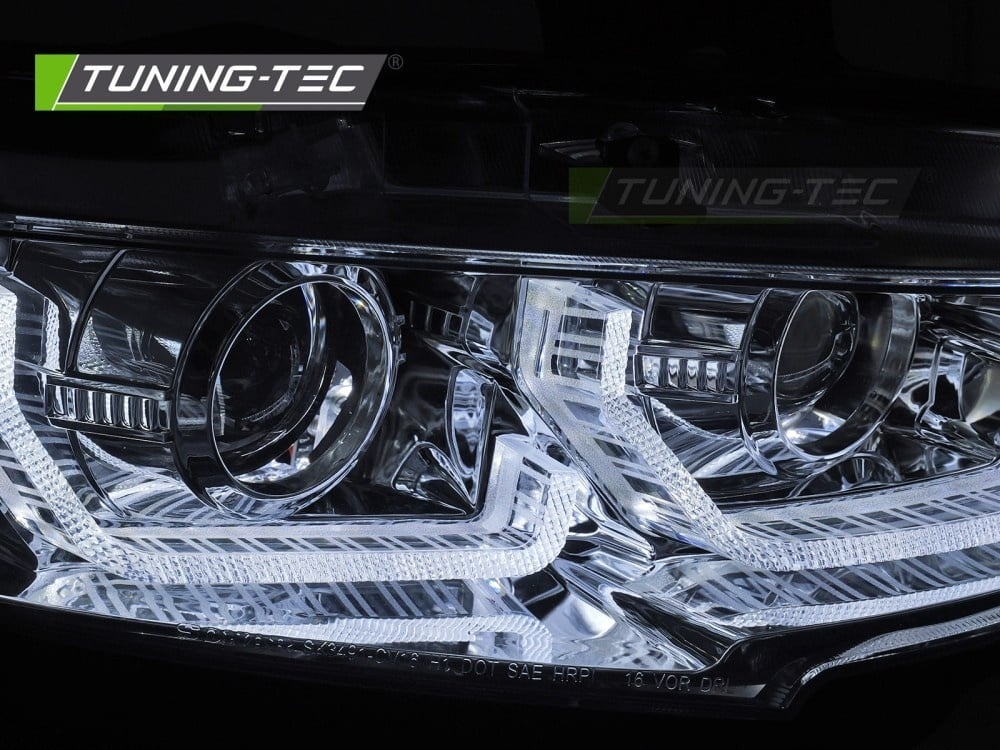 Koplampen Chroom DRL SEQ geschikt voor HONDA CIVIC X (2016-2021)