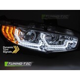 Koplampen Chroom DRL SEQ geschikt voor HONDA CIVIC X (2016-2021)