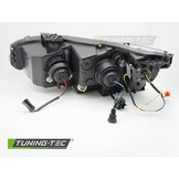 Koplampen Zwart DRL Sequentiële richtingaanwijzer geschikt voor Honda Civic X 2016-2021