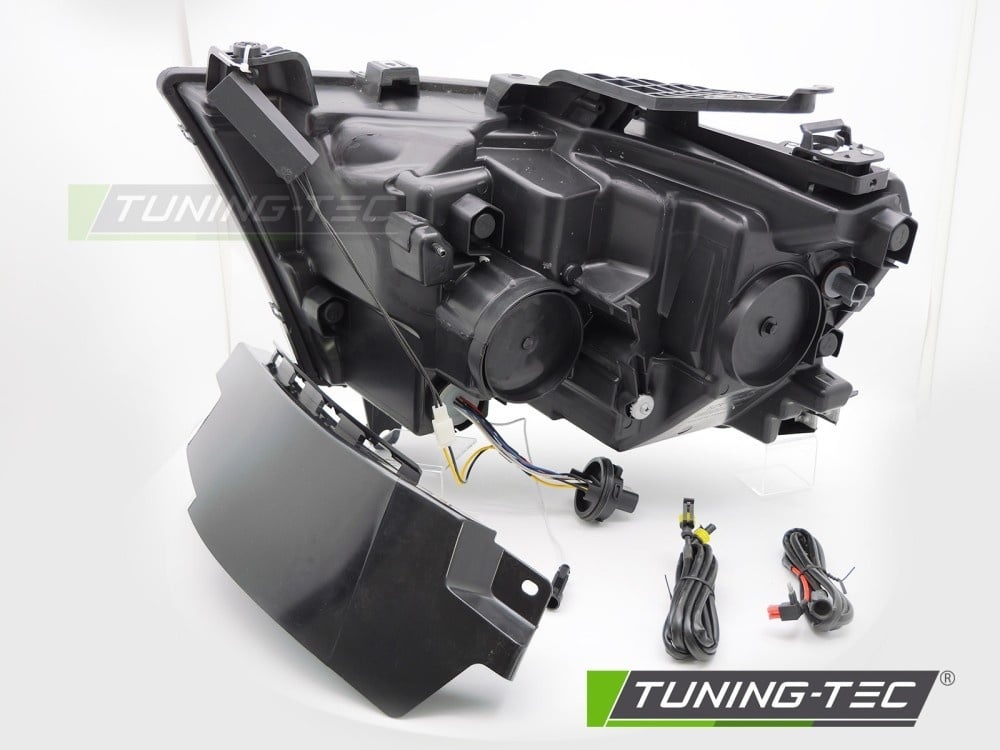 Full LED Koplampen Zwart Dodge Ram 1500 (19-22) Dynamisch