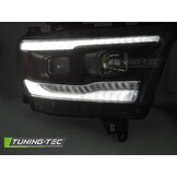 Koplampen Dodge Ram 1500 (19-22) Zwart Dynamisch LED