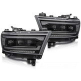 LED Koplampen Dodge Ram 1500 (19-22) Dynamisch DRL Zwart