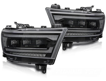 LED Koplampen Dodge Ram 1500 (19-22) Dynamisch DRL Zwart