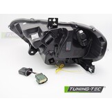 Koplampen LED Zwart geschikt voor Ford Mustang 18-21 met Dynamische Richtingaanwijzer