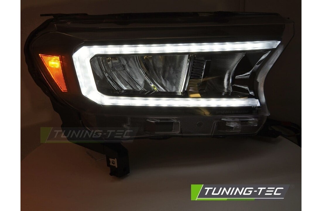 LED Koplampen Zwart geschikt voor FORD RANGER V 16-22