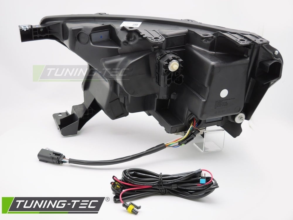 LED Koplampen Zwart geschikt voor FORD RANGER V 16-22