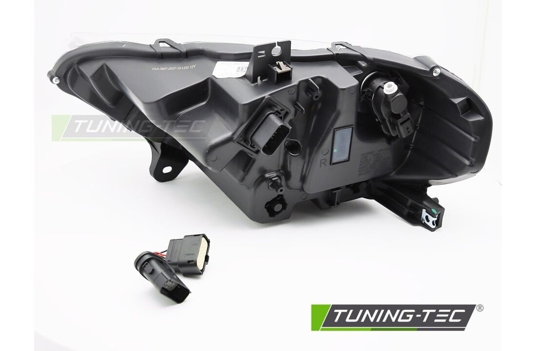 LED Koplampen RGB DRL Zwart geschikt voor Ford Mustang 2018-2021