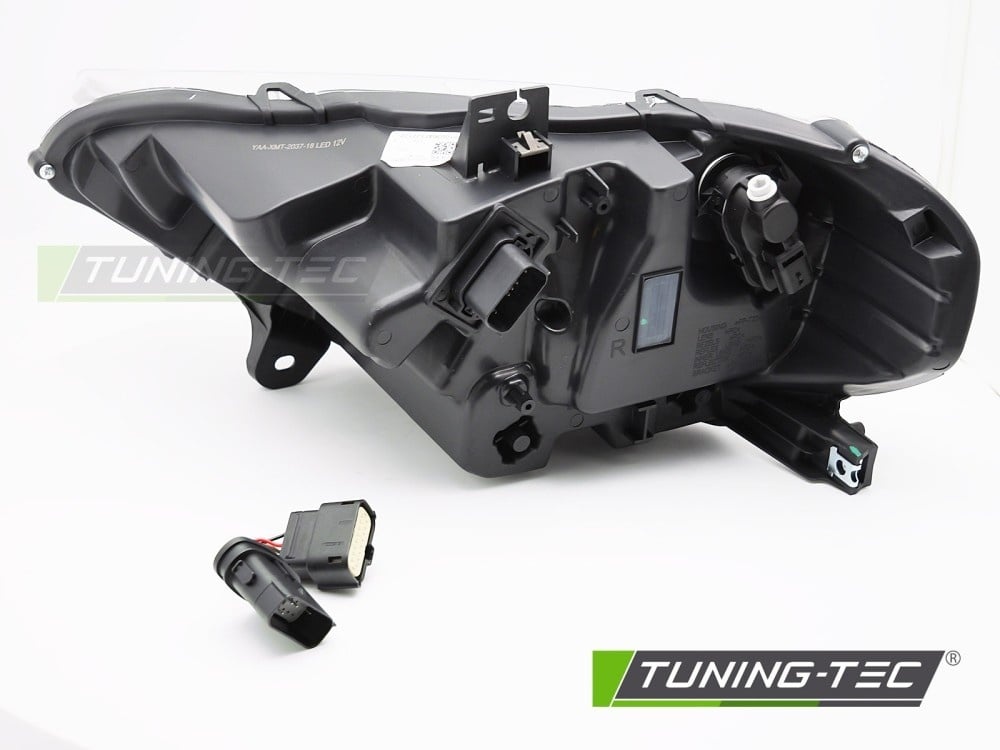 LED Koplampen RGB DRL Zwart geschikt voor Ford Mustang 2018-2021